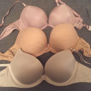 Lot of three Aerie push-up bras