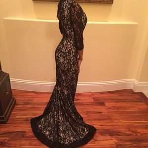 Formal lace mermaid dress