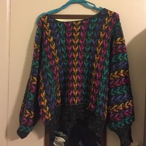 Colorful Knit Sweater