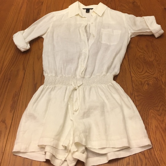 Victoria's Secret white romper