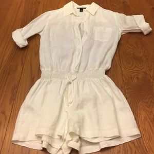 Victoria's Secret white romper