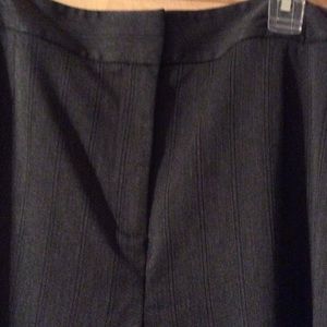 Size 18 dark grey straight leg dress slacks