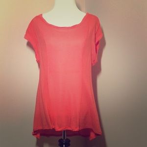 Final Price Pilcro Tee (anthropologie) orange Sz M