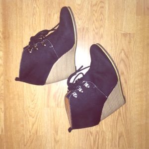 🆕Oxford wedge bootie