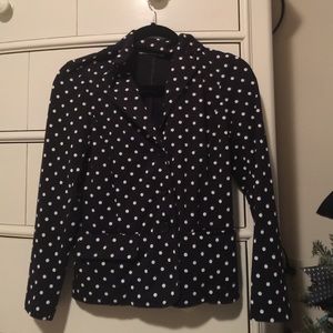 Black and white pea coat!