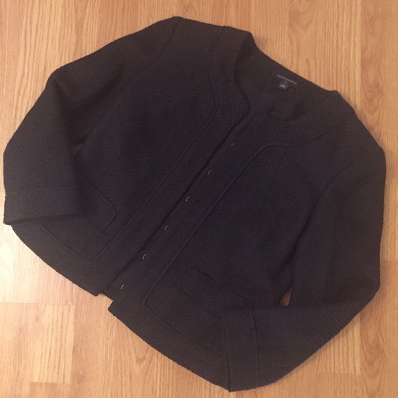 Banana Republic Bouncle Cropped Blazer