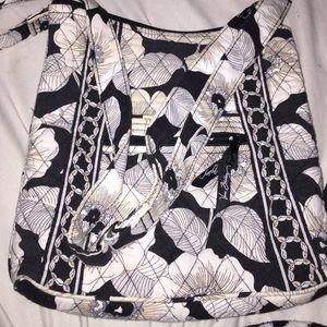 Vera Bradley triple zip hipster cross body