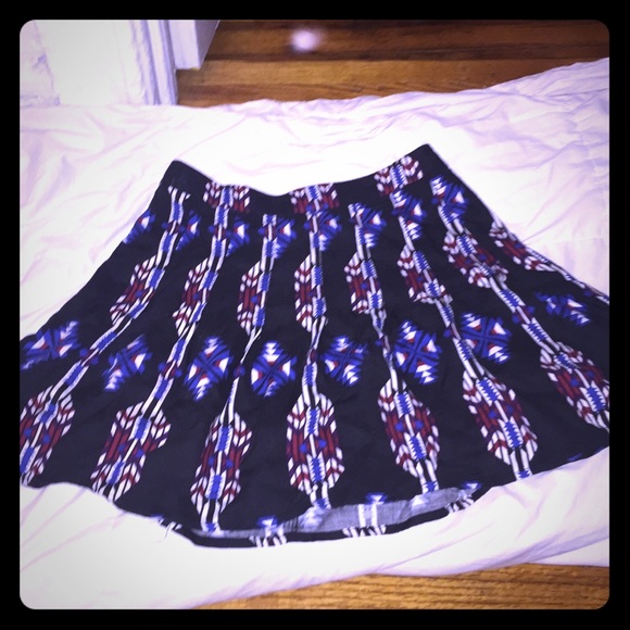 UO Aztec skater skirt - Picture 1 of 3
