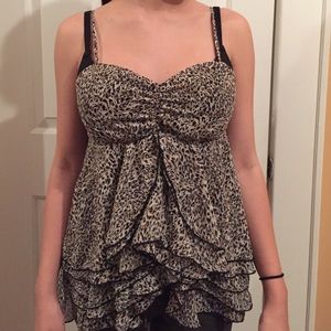 GRASS COLLECTION Flowy Top