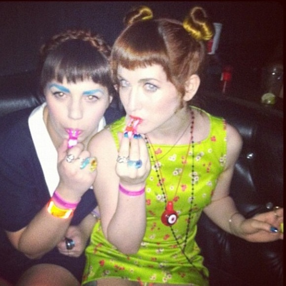 VINTAGE 2000s XOXO CHERRY PARTY DRESS - Picture 4 of 4