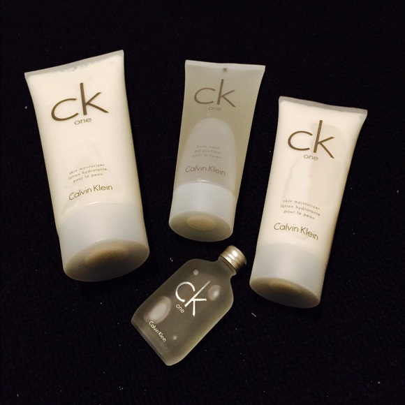 Lot CK One lotion, body wash, Cologne