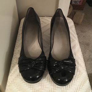 Me Too heels, black, size 9.5