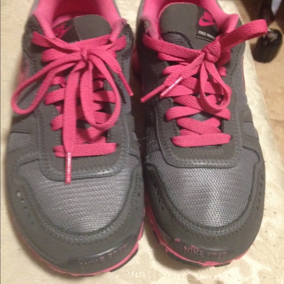 Pink Nike Free's!