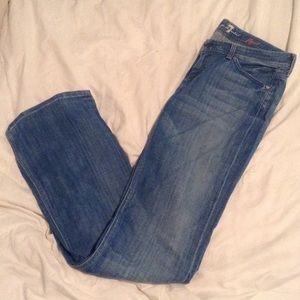 7 for all mankind Flynt flare jeans- size 28