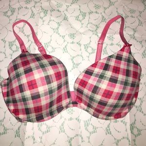 Victoria's Secret Plaid Bra