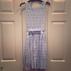 Knee length Calvin Klein light blue dress