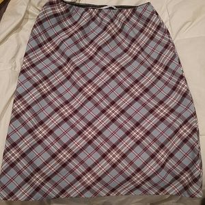 Plaid skirt