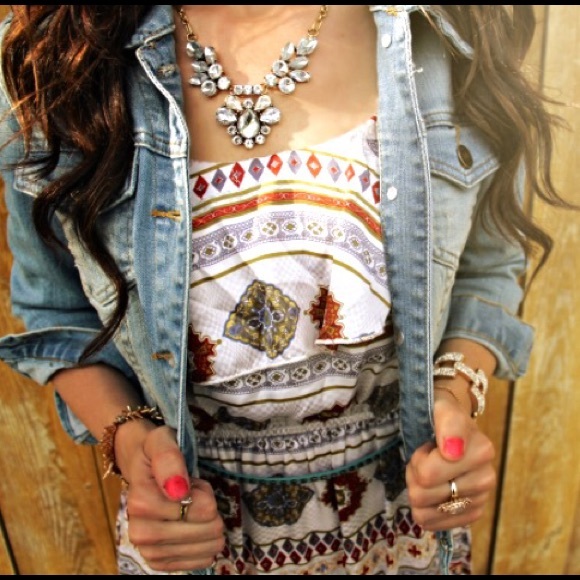 J. Crew Jeweled Statement Necklace - Picture 3 of 3