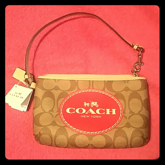 Coach wristlet