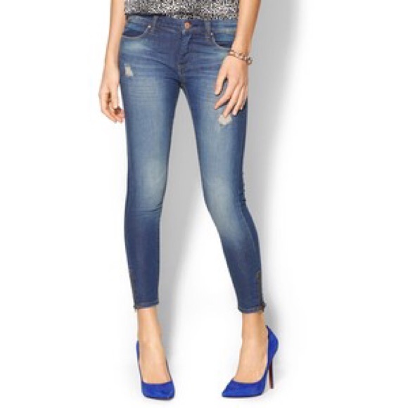 Blank Denim NYC Love Sick Skinny Distressed Jeans