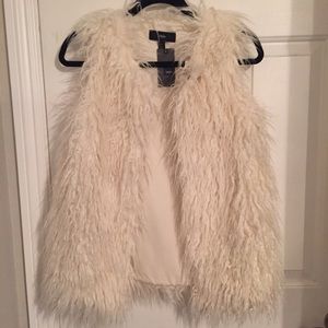 Shaggy Faux fur vest