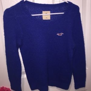Blue Hollister Sweater