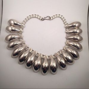 Unique Silver Necklace