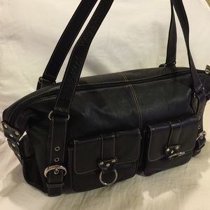 Barneys New York leather bag