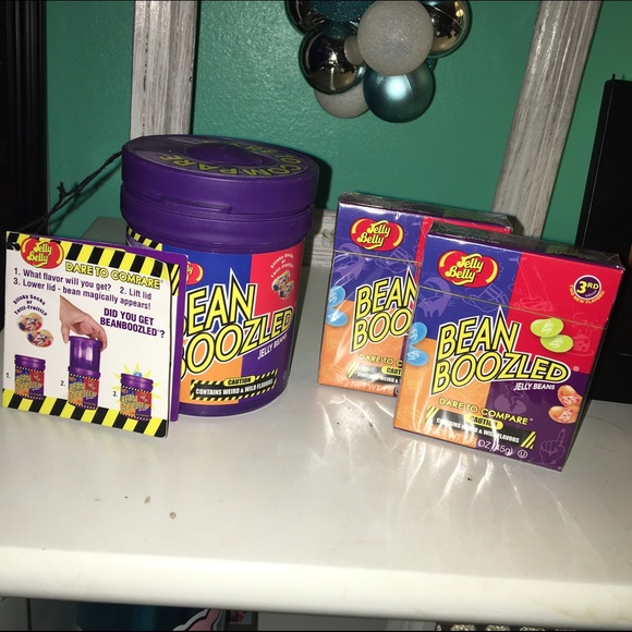 bean boozled package!!! (jelly belly beans)