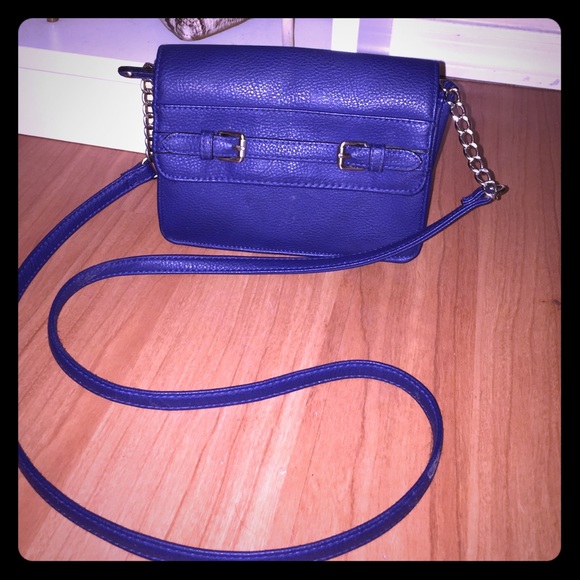 (Never used) Merona navy blue cross body bag