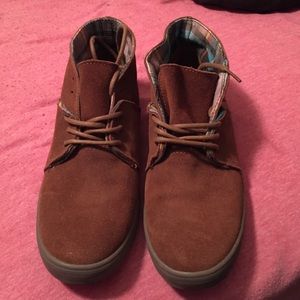 Brown suede vans