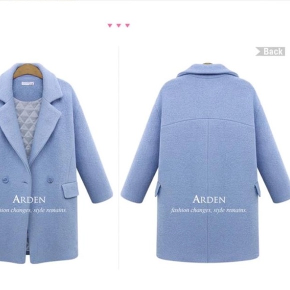 Blue Long Coat - Picture 2 of 4