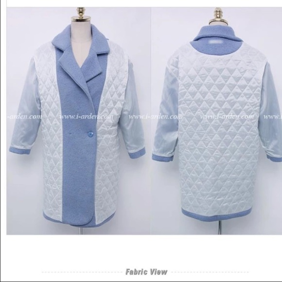 Blue Long Coat - Picture 3 of 4