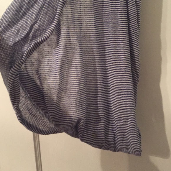 American Eagle striped infinity scarf