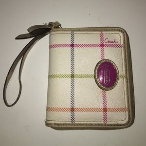 Super cute  authentic coach wristlet
