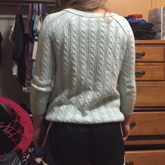 Mint green sweater - Picture 2 of 2