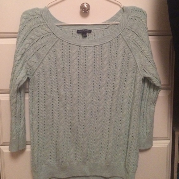 American Eagle Small light blue sweater