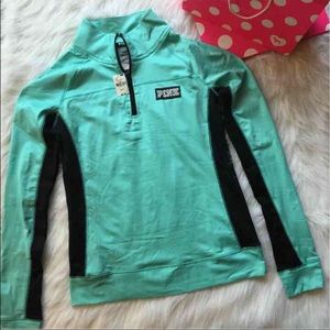 SOLD SOLD SOLD VS Pink Ultimate Blue Half Zip SOLD