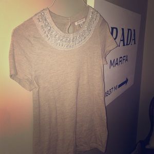 Banana Republic  sequin sweater top