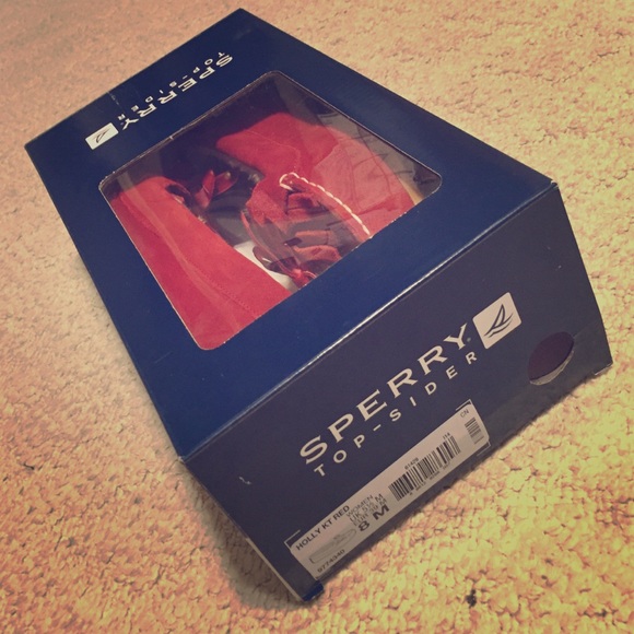 Sperry Top-Sider brand Red Moccasins
