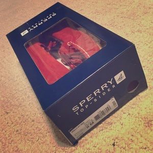 Sperry Top-Sider brand Red Moccasins
