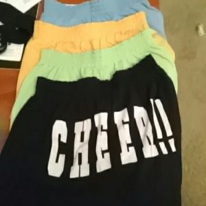 4 pairs of Soffe shorts.