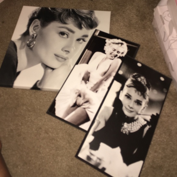 Audrey Hepburn& Marilyn Monroe Pictures
