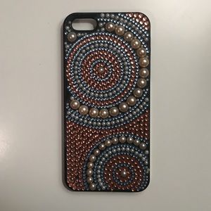 Charming Charlie Beaded Phone Case 5/5s