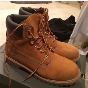 Timberlands-worn twice!! Excellent shape!