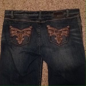 Petrol jeans