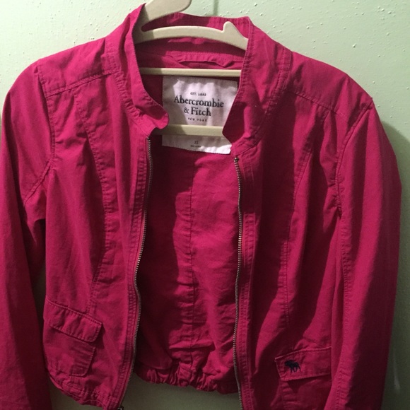 Pink Abercrombie and Fitch jacket - Picture 4 of 4