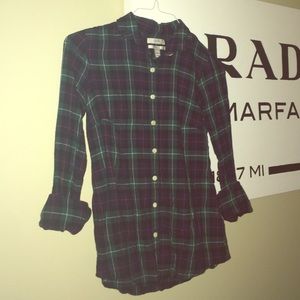 J Crew button-up flannel