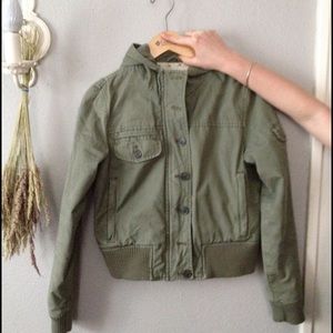 Mossimo Army Green Jacket