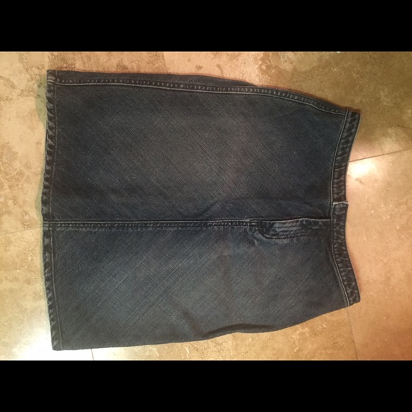 Banana republic denim skirt